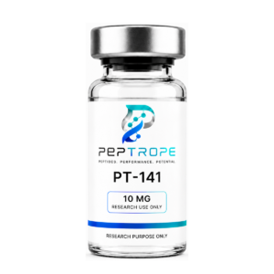 PT-141 (Bremelanotide) - PEPTROPE product presentation for laboratory research
