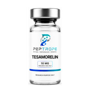 Tesamorelin - PEPTROPE product presentation for laboratory research