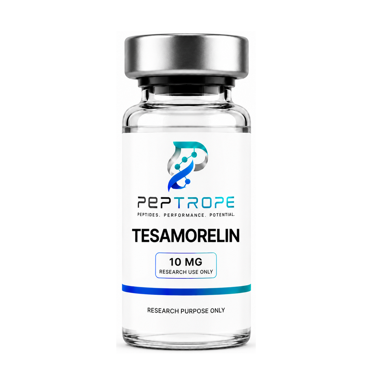 Tesamorelin - PEPTROPE product presentation for laboratory research